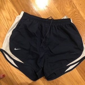 Navy blue nike shorts